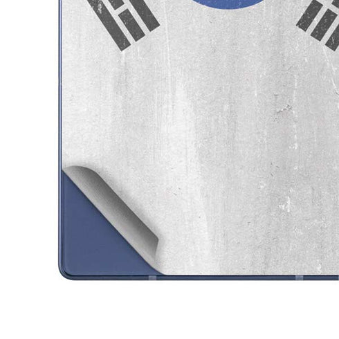 South Korean Flag Distressed Galaxy Z Fold6 Skin